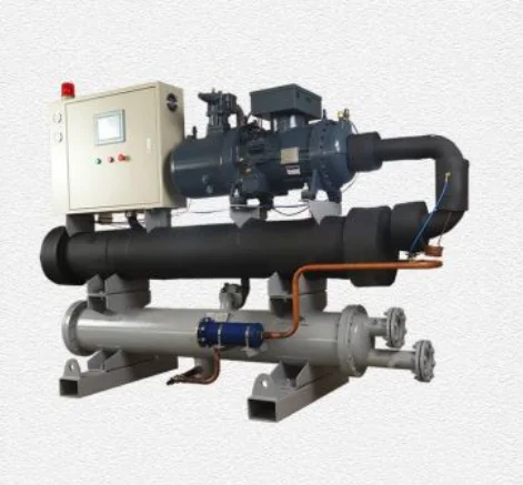 Advanced Stepless Capacity Adjustment Technology Groundwater Water Cooled Screw Chiller