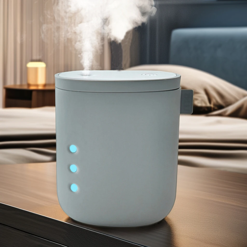 Travel Mister Fog Atomizer Personal Space Ultrasonic Cool Mist Humidifier for Bedrooms Mini Nebulizer 1-Year Aromatherapy