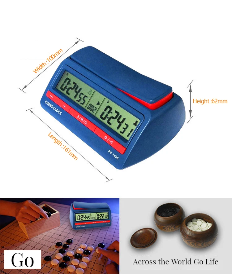 Go International Chess Competition Timer Clock PS-1688