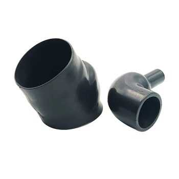 ZH-W129~429 Semi-rigid polyolefin Heat shrink boots 90 angle lipped boots Heat Shrink Tubing for Industrial Applications