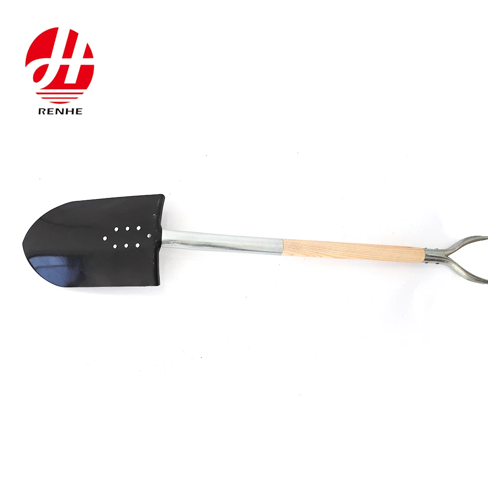 Pinakabinebenta: Kutsara para sa labas na gawa sa buong bakal na may kahoy na hawakan.