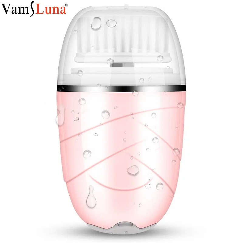 Electric Facial Cleansing Brush Rechargeable massage ion deep cleansing import multiple usage cleans