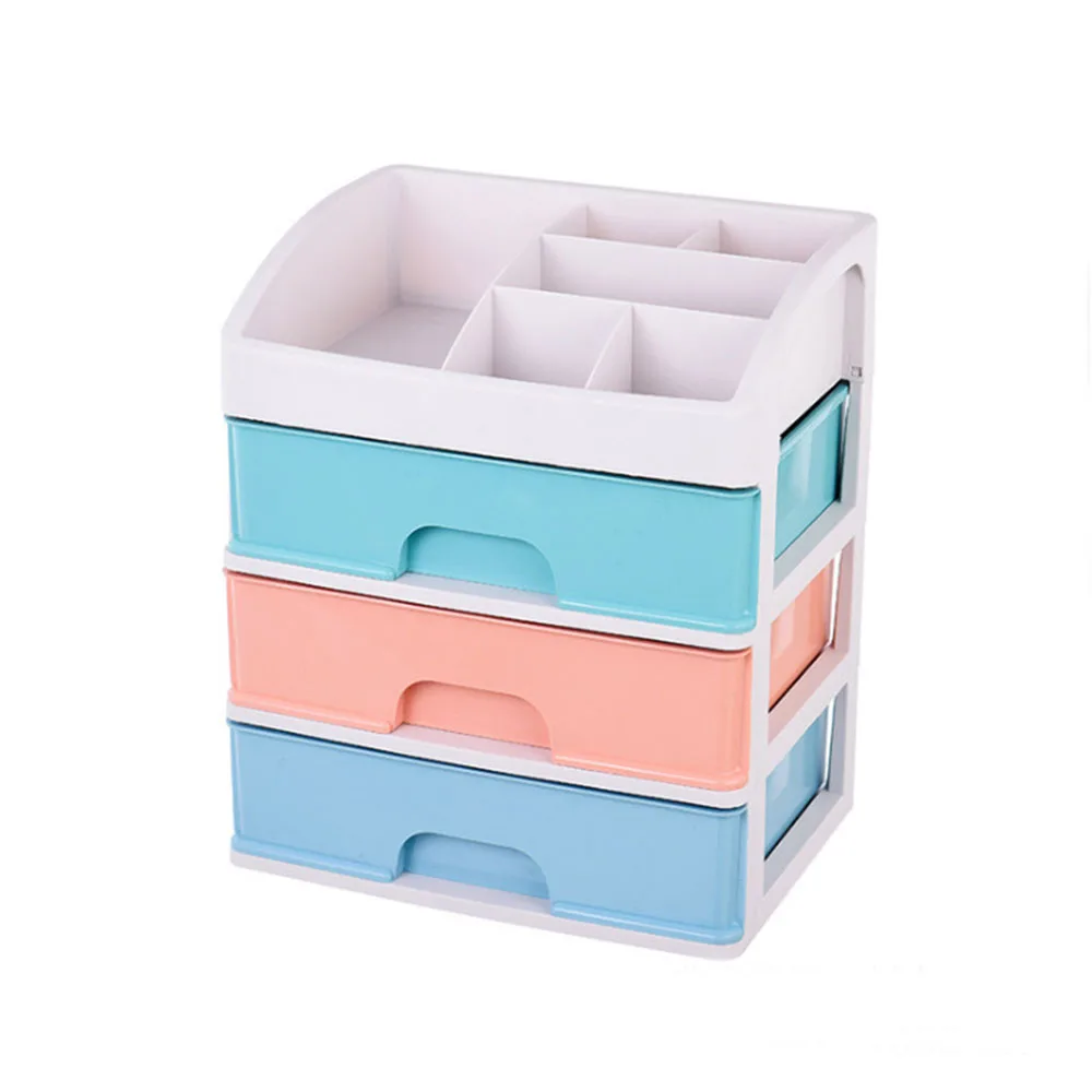 Multi Layer Compartment Living Room Space Saving Plastic Storage Containers for Jewelry and Tools with Modern Design