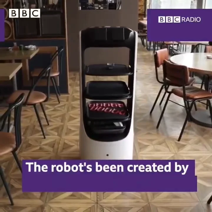 Reeman Contactless Food Delivery Robot For Hotel Restaurant Coffee Shop Using Waiter Autonomous