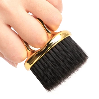 New Arrival Soft Ring Brush Portable Nylon Brush Cleaning Beard Comb for Men