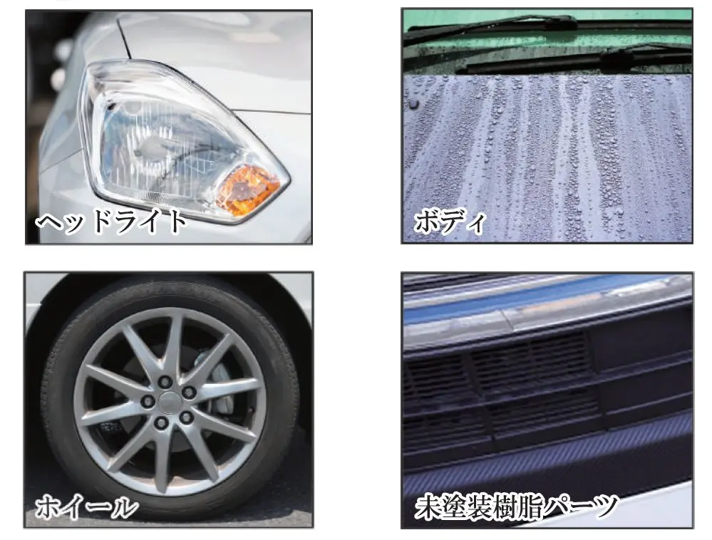 No damaging excellent self-cleaning car spray wax glass coating