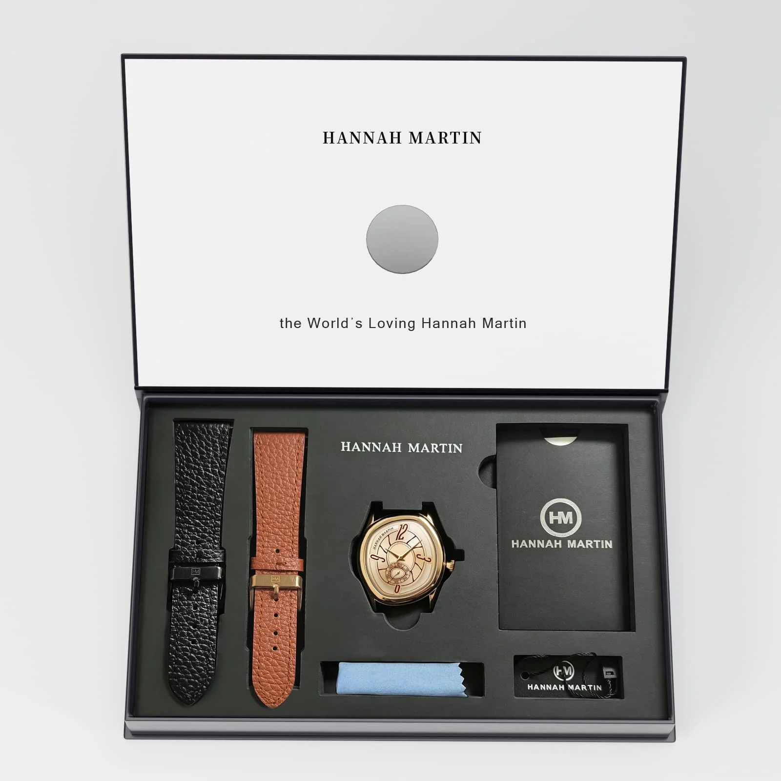 Twisted Dial Watch Set
