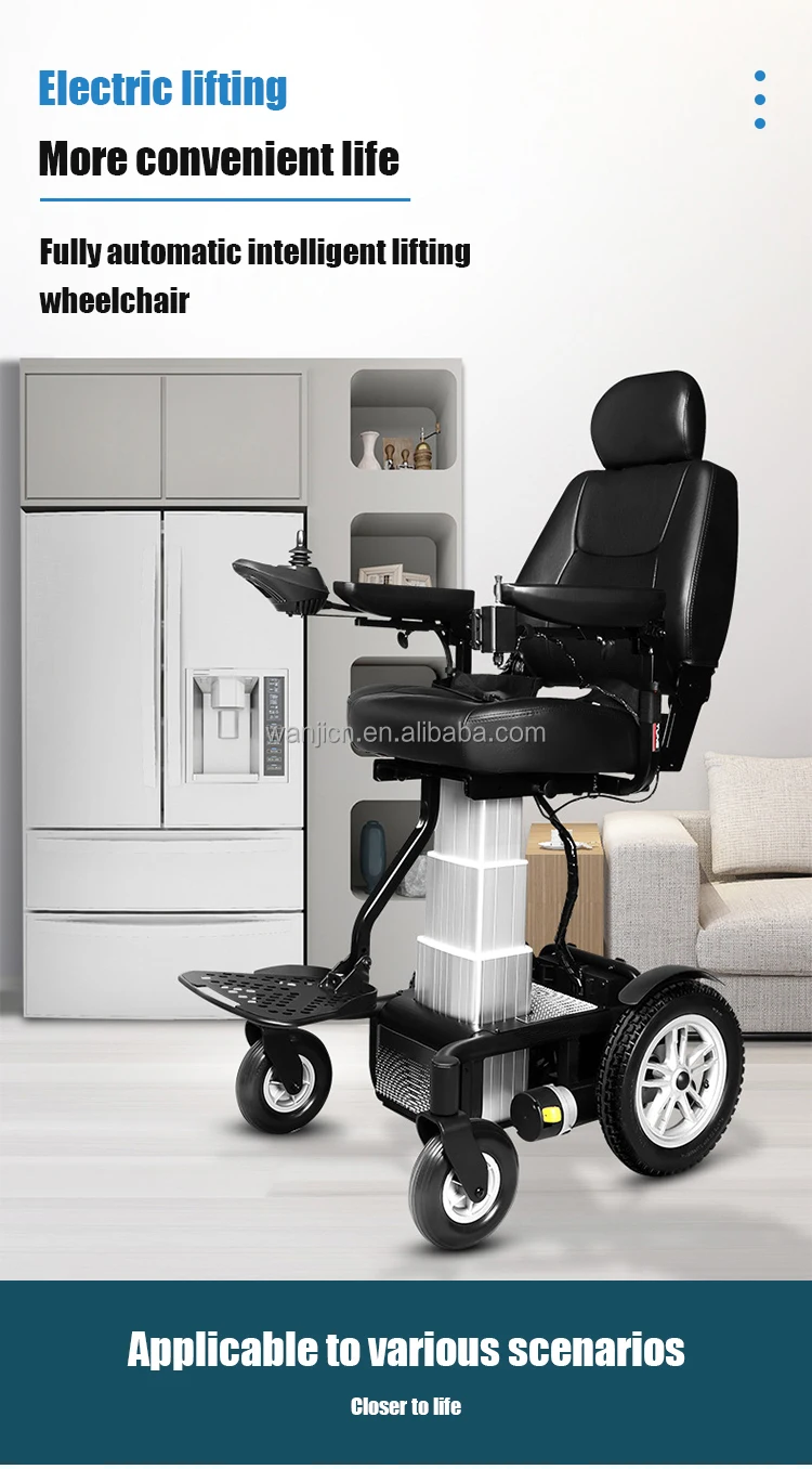 Handicapped Intelligent Oneclick Lifting Lithium Battery Electronic