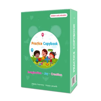 New All English Children's Hard Pen Notched Letters Magic Letters Gift Box