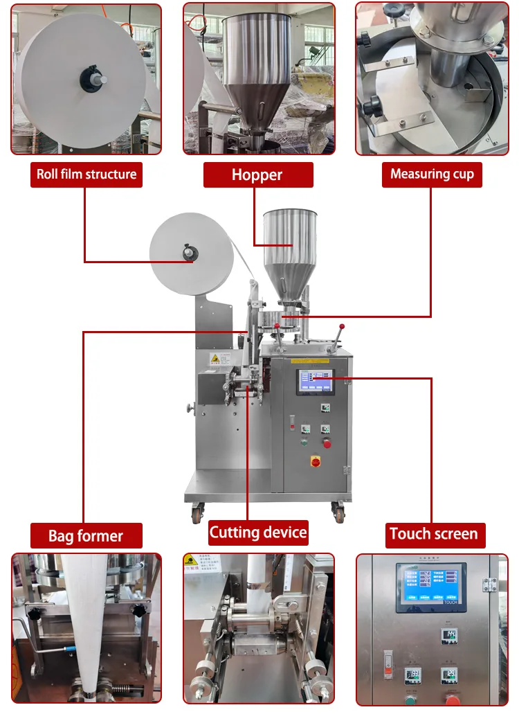 1g 2g 3g Automatic Snus Filter Chewing Snus Powder Packing Machine
