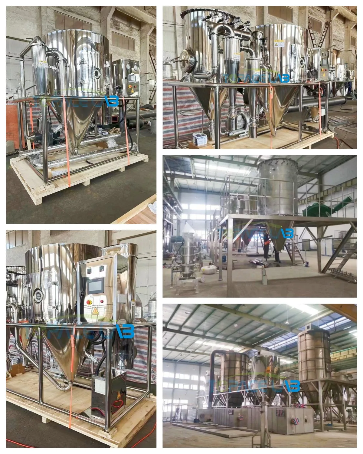 Topacelab 5l Centrifuge Spray Dryer Centrifugal Spray Dryer For