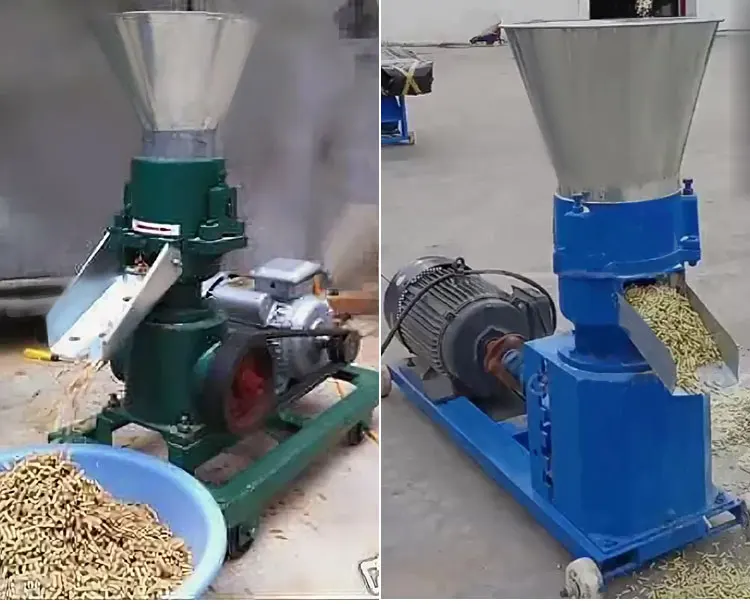 Home Use Small Animal Feed Processing Machine Feed Wood Pellet Chicken ...