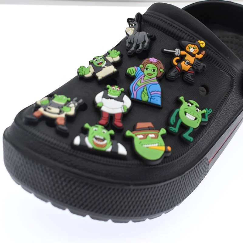 New Disney Sapato Encantos PVC Dos Desenhos Animados Shrek Croc