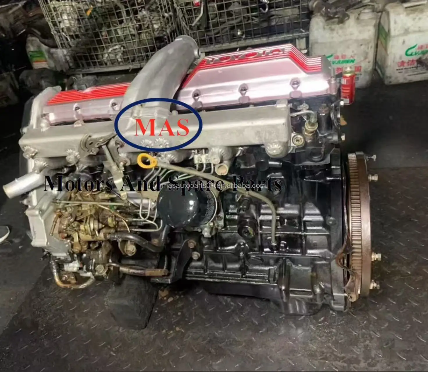 小田十シカス① 1HZ Used Original Engine for Toyota Coaster 6 Cylinder