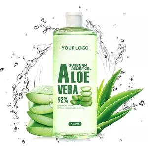 Factory Supply 100% Organic Moisturizing Aloe Vera Gel for Face Use
