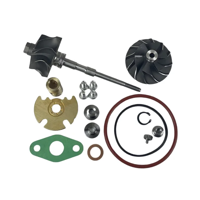 GT2056V Turbo shaft and wheel +repair kit 716885 for VW Touareg 2.5 TDI 128 Kw 174 HP BAC BLK 2460 ccm 2003-