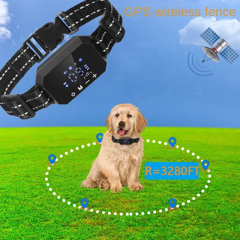 Yhpet Rechargeable Perimeter Shock Collar for Dog Training