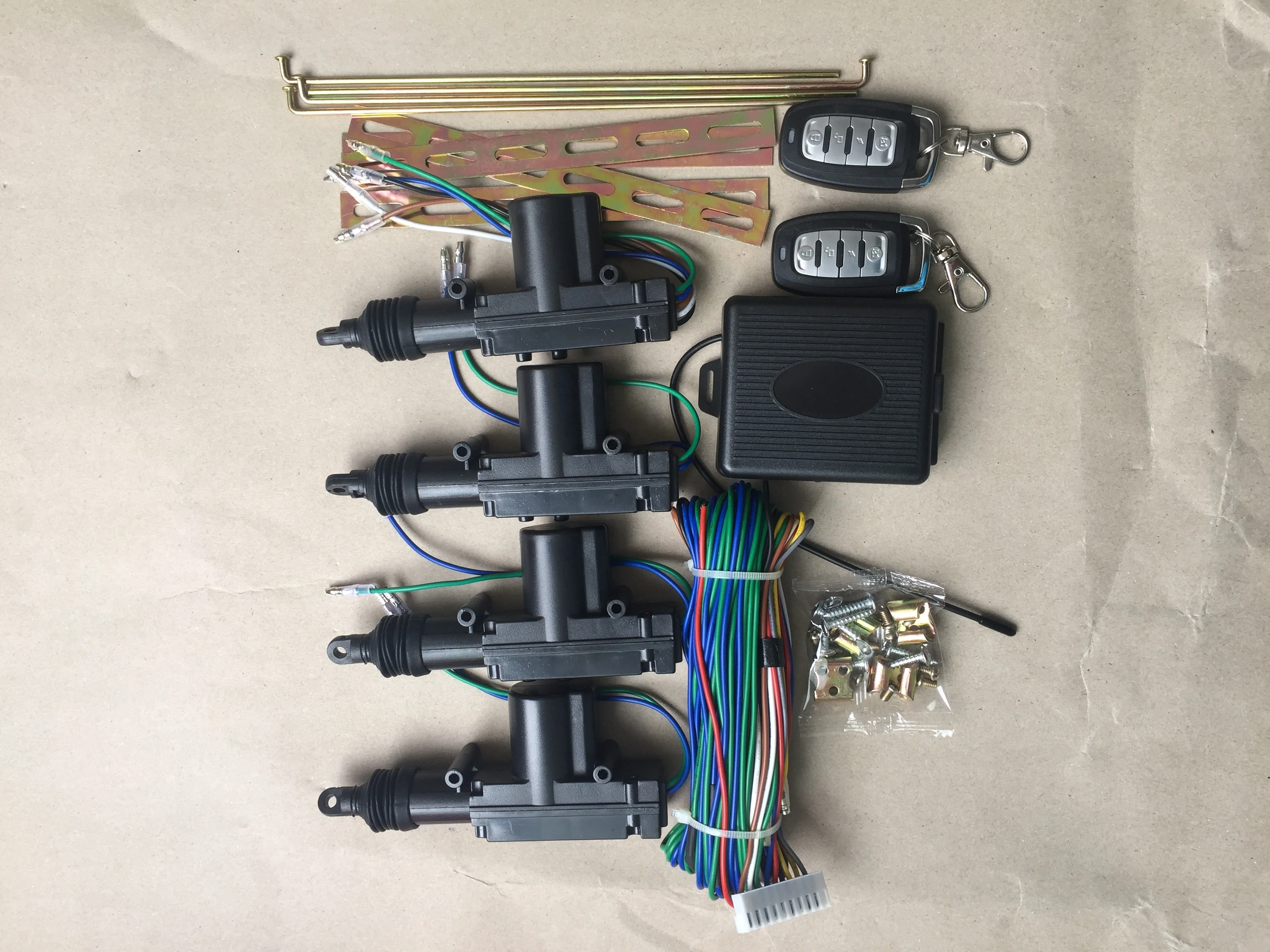 Remote Control 4 Door with Vibration Sensor Car Remote Lock Central Locking System