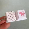 Llavero con diseño de corazón