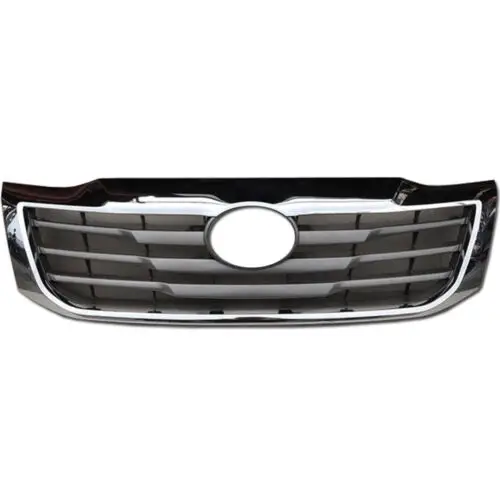 Car Front Grille  full Chrome 53111-0k670 53111-0k450  Radiator Auto Body Parts Grille For toyota vigo 2012