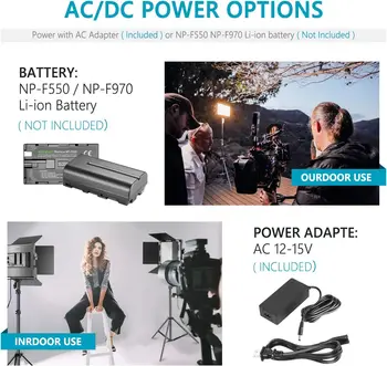 Neewer Professional Metal BiColor LED Video Light for Studio, YouTube, Product Photography, Video Shooting, Durable Metal detail image