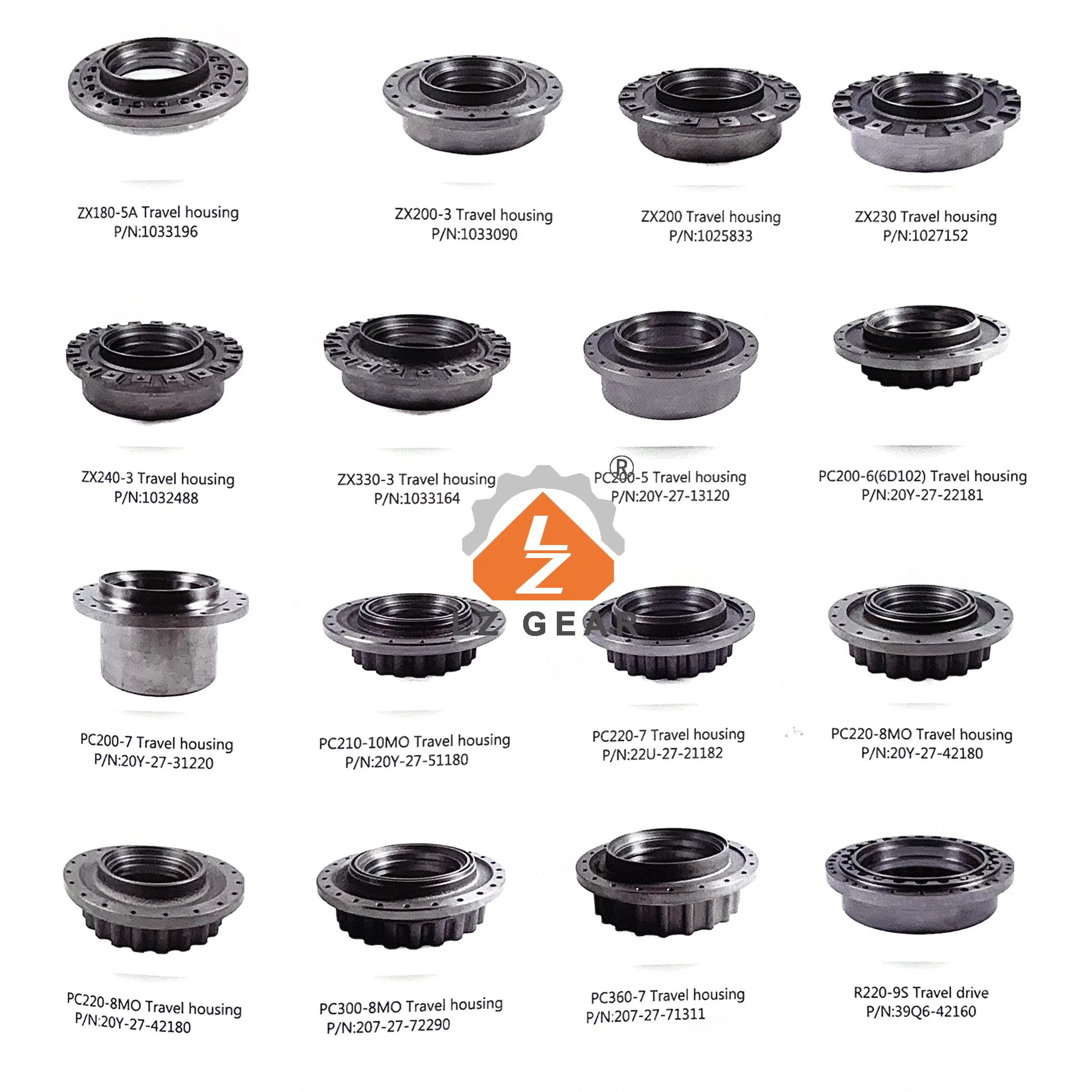 LI ZUAN E320GC Excavator Travel Final Drive Sprocket Hub