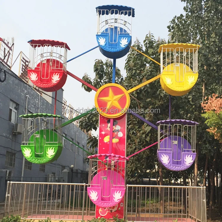 Funfair carnival playground musical kids small sightseeing ferris wheel other amusement park facilities