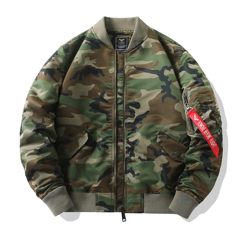 2024 Fashionable hot sale high quality winter embroidered custom mens bomber jacket_voghion.com
