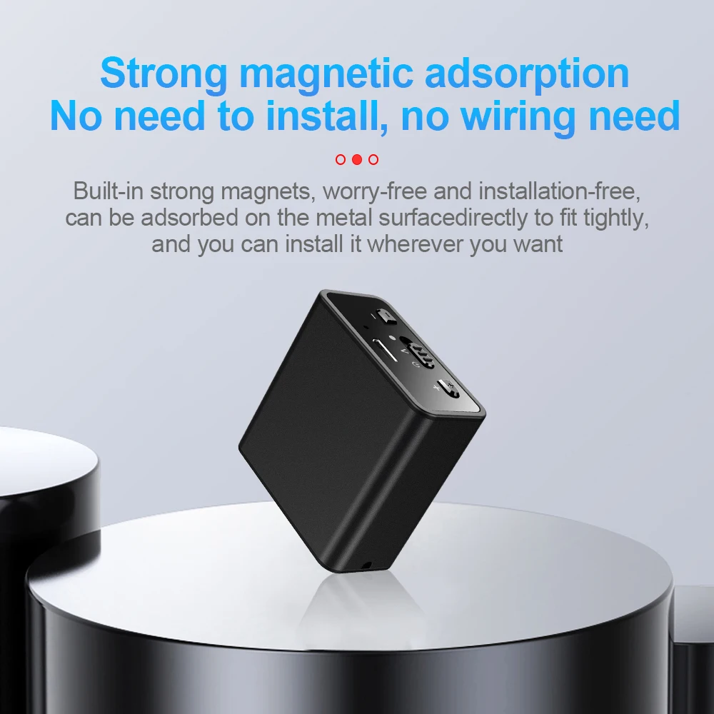 Mini Q65 Digital Voice Recorder Long Time 200 Hours Audio Sound Recorder in MP3 & WAV Format Small Digital Voice Recorder