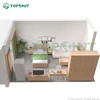 Appartement studio étudiant avec salle de bain privée, mobilier et équipement inclus