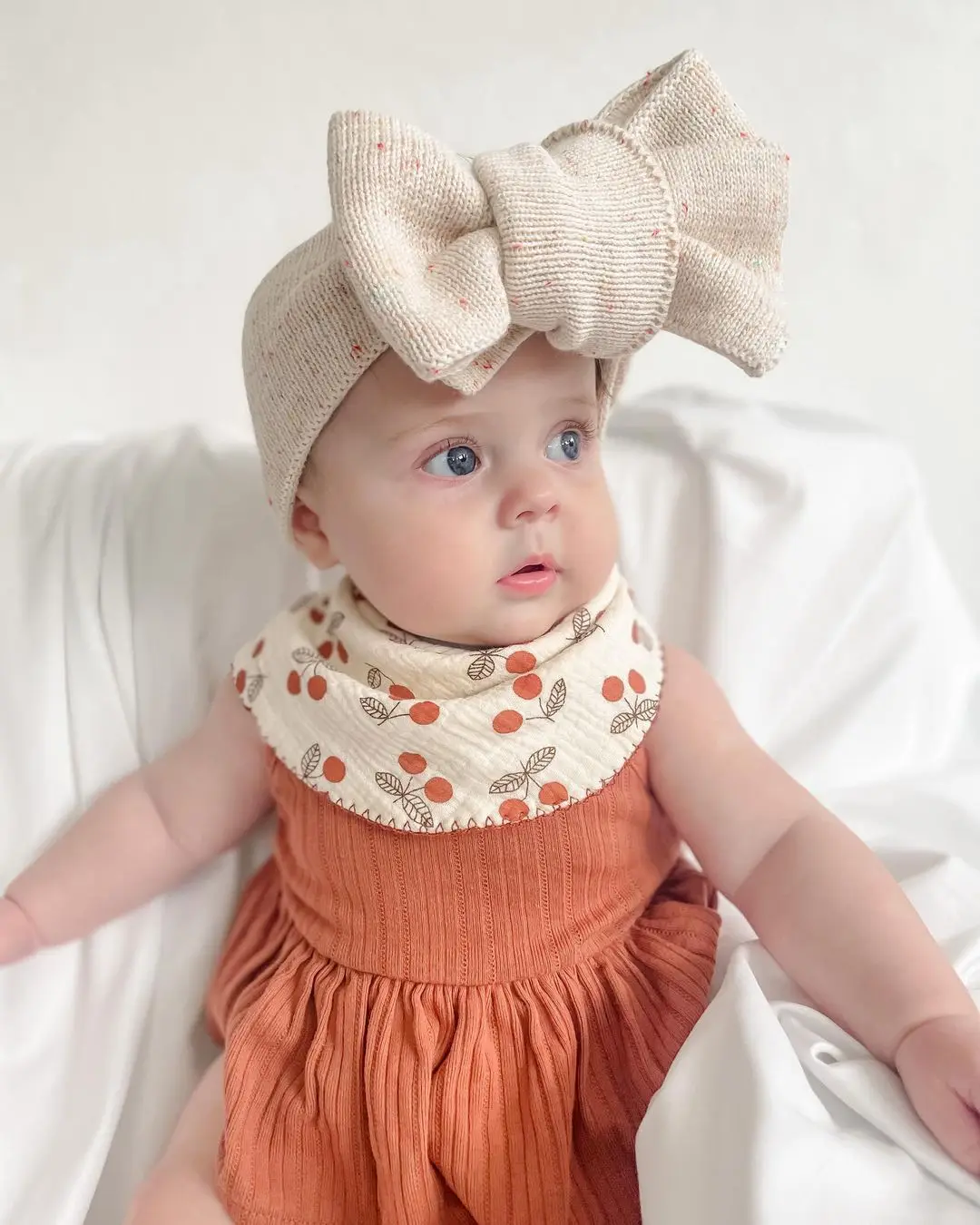 Knot Headband Stretchy Crochet Baby Headband Pattern 100% Cotton