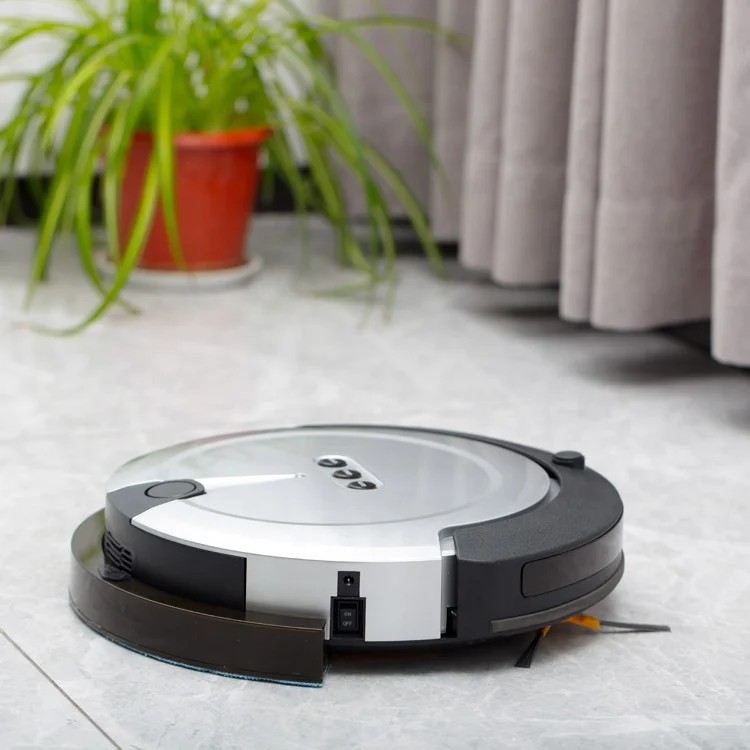 Для сухой и влажной уборки большой объем потребления пыли пульт дистанционного управления с защитой от падения скалы датчик обнаружения анти-столкновения робот пылесос