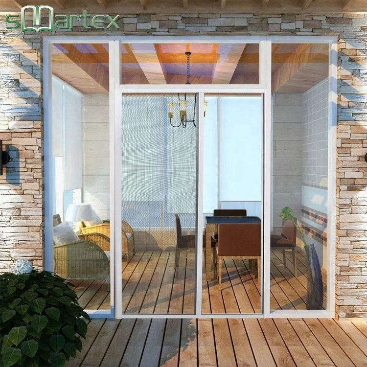 Factory Directly Roll up Mosquito Net Rope Fly Screen Door Retractable Fiberglass Mesh Insect Screen Door