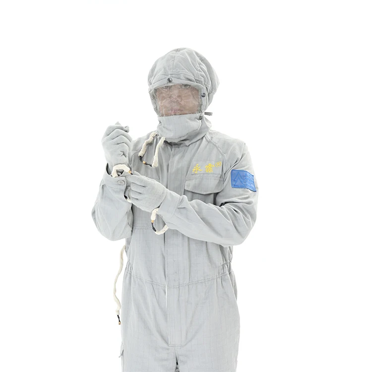 
Cheap safety and protective 750kv electric shielding clothing 
