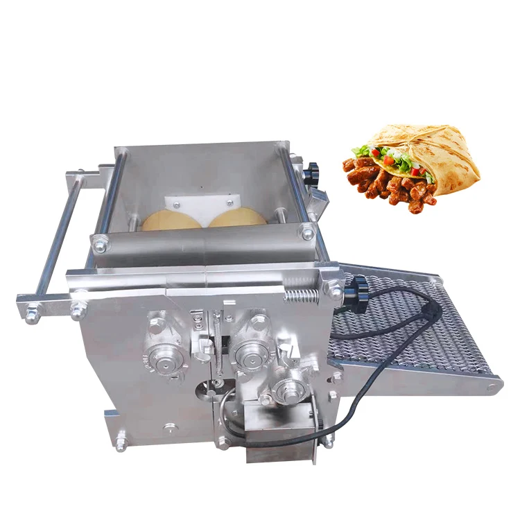 Fully Intalligent Home Use Tortilla Machine Taco Press Dough Maker Corn And Flour Making Automatic Fully Black