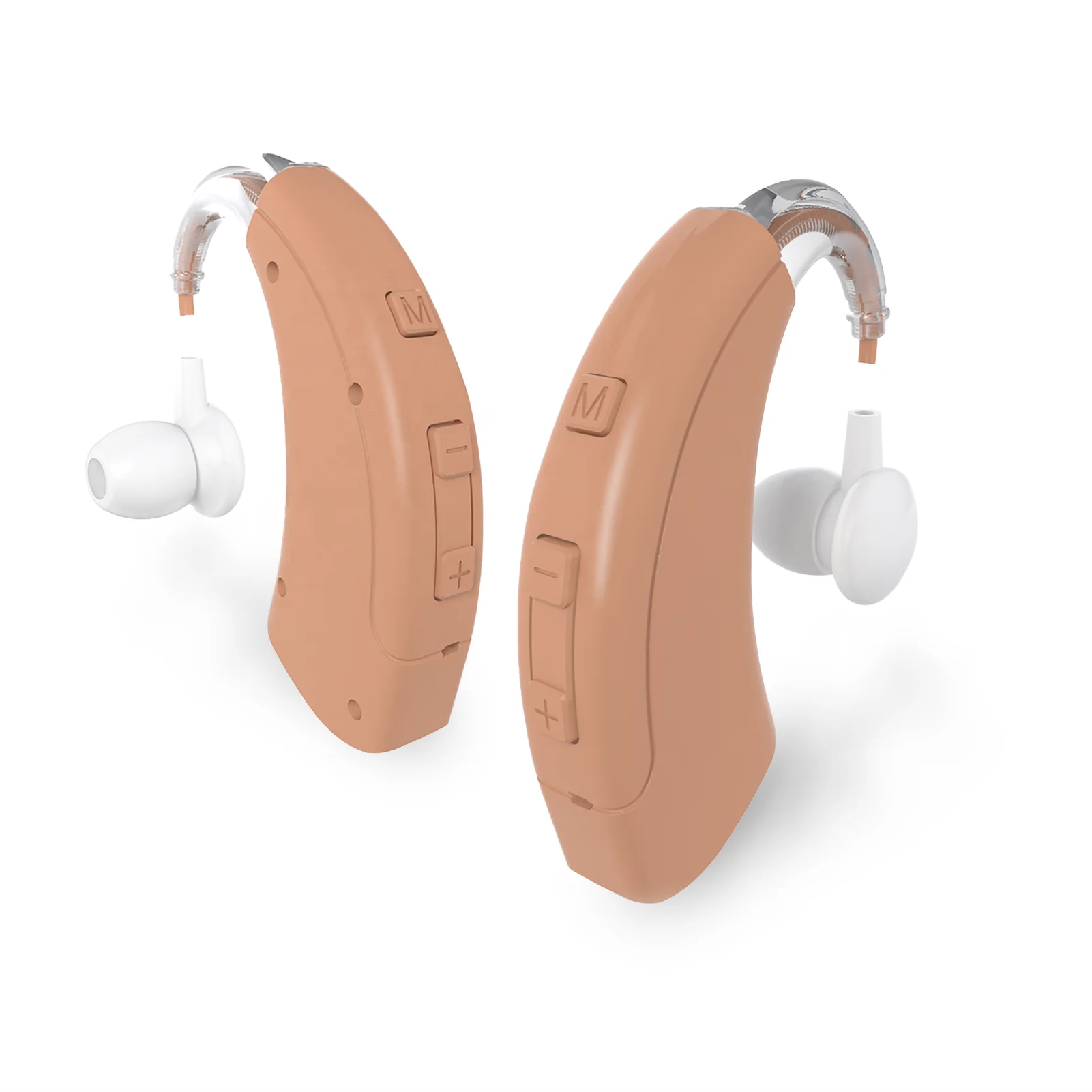 hearing aid audiphone acouophone acousticon electric hearing aid Presence of external hearing-aid BTE