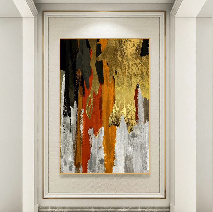 abstract gold foil 5