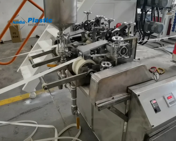 Anda Machinery Automatic 2 Out 8 Out Pvc Edge Banding Production Line Extrusion Machine