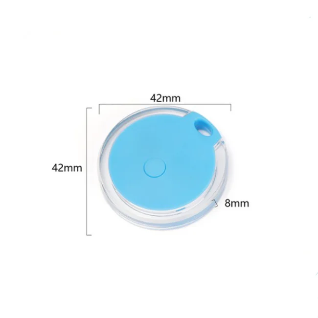 Mini Tracker Round Hidden Small Portable Tracking Device Anti-lost Device For Indoor And Outdoor