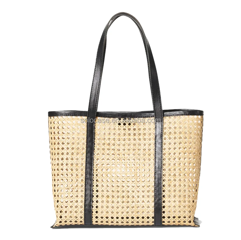 Straw Beach Tote for Women