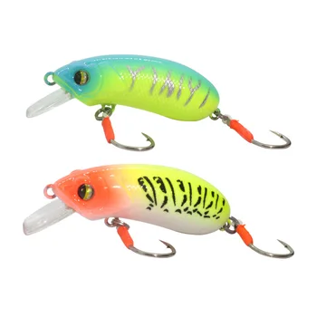 Espressif CC60 CC50 Rocker Fat Man Single-Hook Version ABS Lure Minnow Freshwater Stream Fishing Freshwater Fish Bait Wholesale – Minnow – view 2