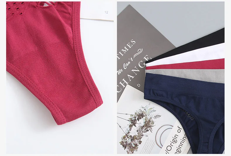 Thong Cateye Breathable Seamless Vstring Trackless Lowwaisted