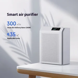 Intelligent Silent Household Air Purifier Cross-Border Portable UV Sterilization Fresh Air Filter Electric Source HEPA Filter