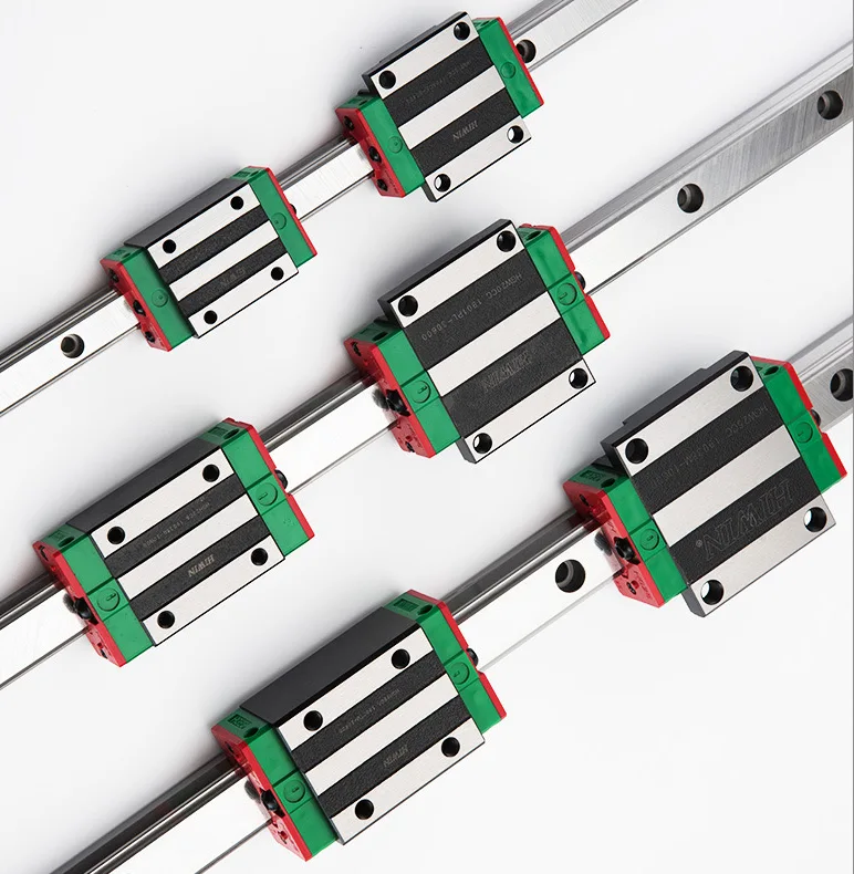 20mm High Precision Hiwin Linear Guide Hgr20 square Type Linear Bearing Block HGH20CA for CNC Plasma Table