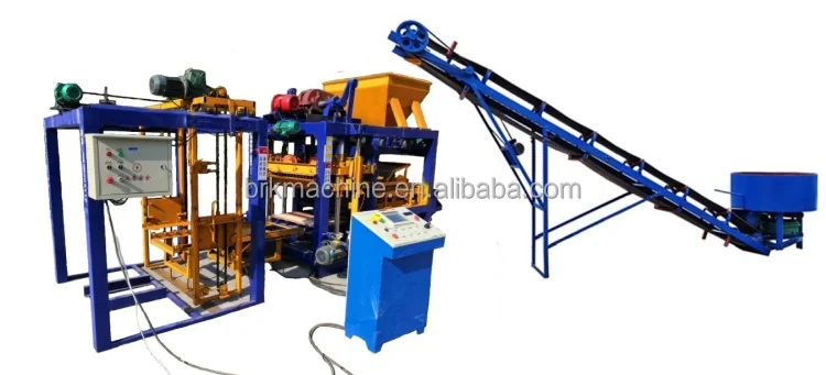 QTJ4-25 Full Auto Hollow Block Machine for 400x100x200mm 3