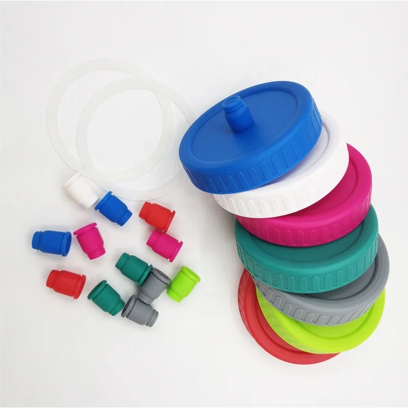 4 Stück Silikon-Airlock Deckel Für Einmachgläser – Wasserlos, Für Fermentation
