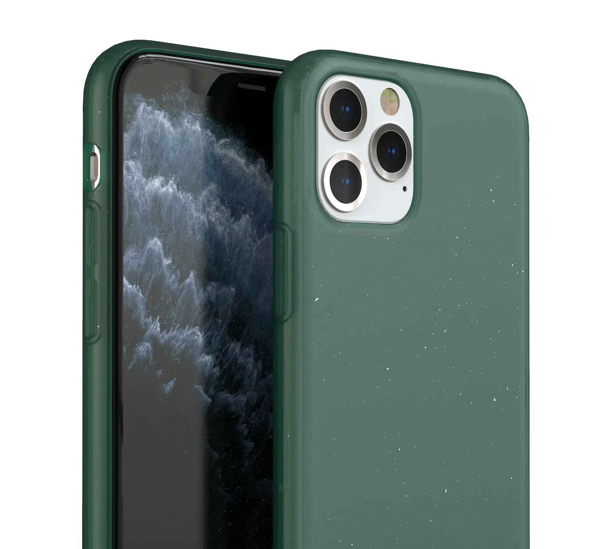Recycled Plastic Antimicrobial Antibacterial Phone Case Cuppper For Iphone  9/Se Tpu Matte Case Custom Eco