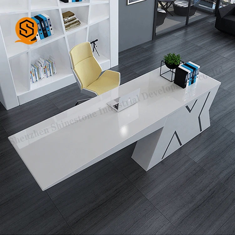 Luxury Design Office Furniture Desk boss Table Manager Acrylic Table