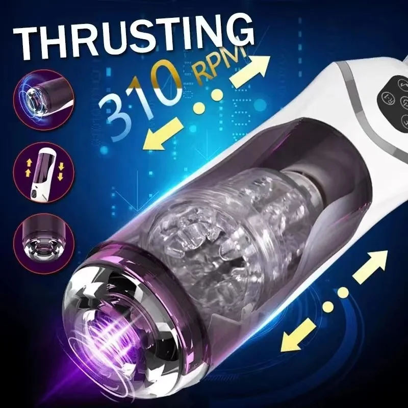 best vibrating electric toothbrush Amazon.com: Cafatop AI Sync Male Masturbator Sex Toys for Men main image 1