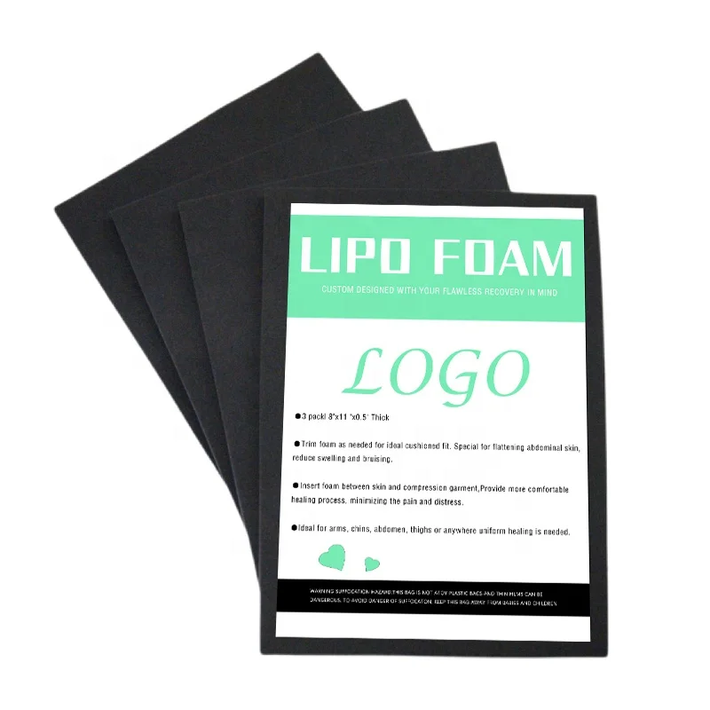custom logo post surgery lipo foam